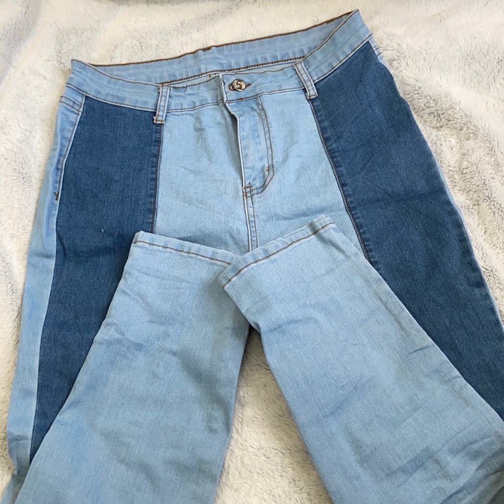 Patterned Jeans
